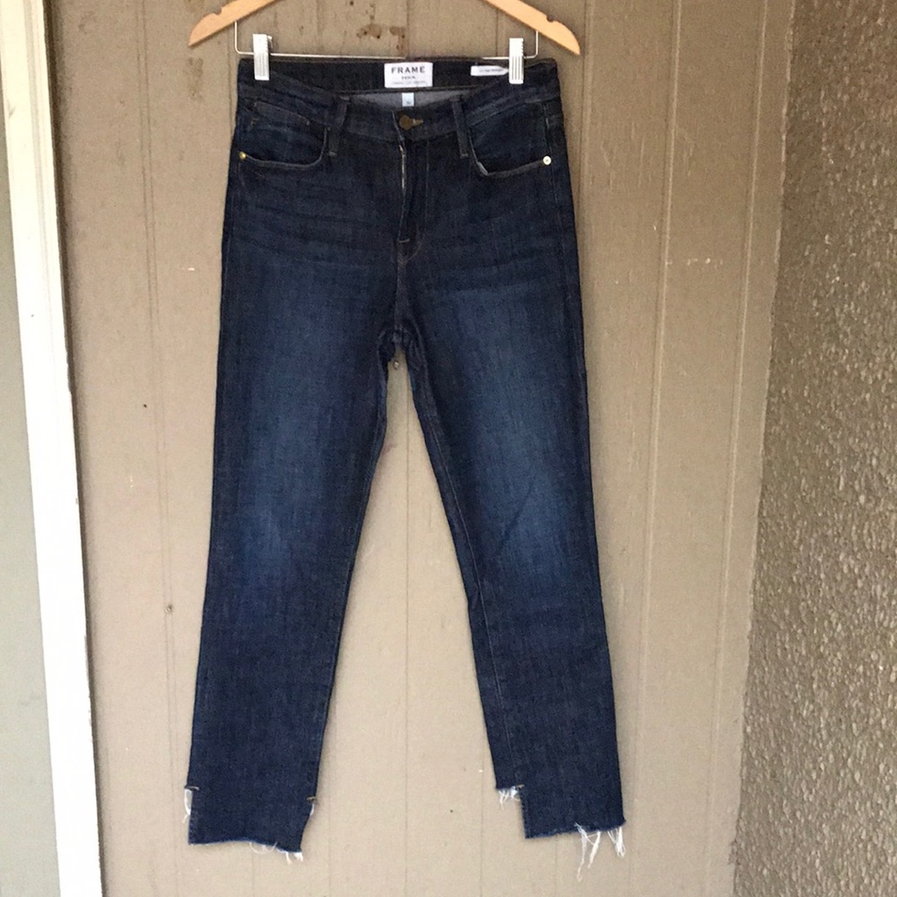 Frame Le High Straight jeans high waisted